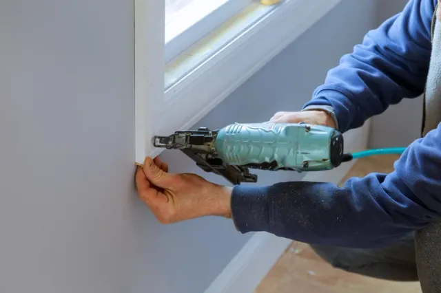 Expert finish carpentry with precision craftsmanship