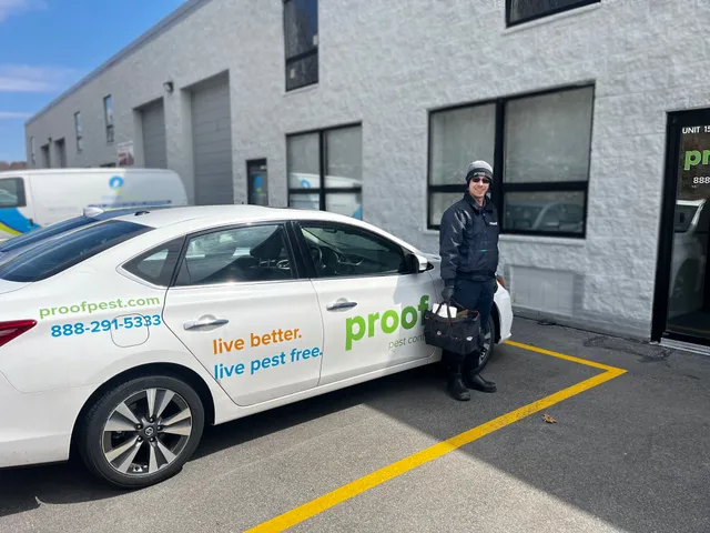 proof. Pest Control work photo