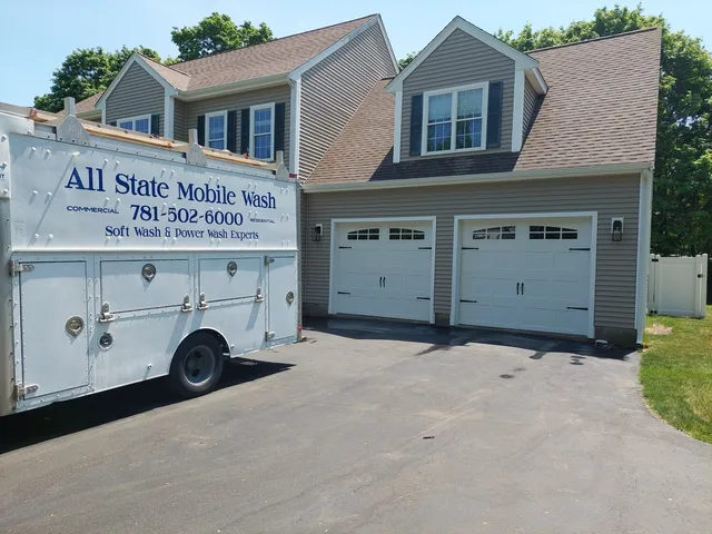 After Roof Soft Washing