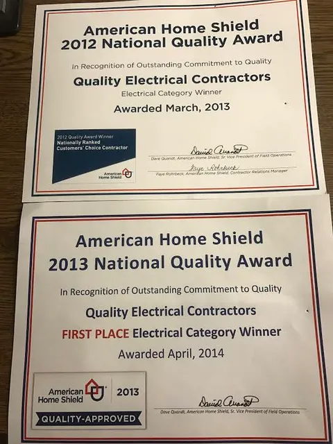 work photo from qualityelectricalcontractor.com