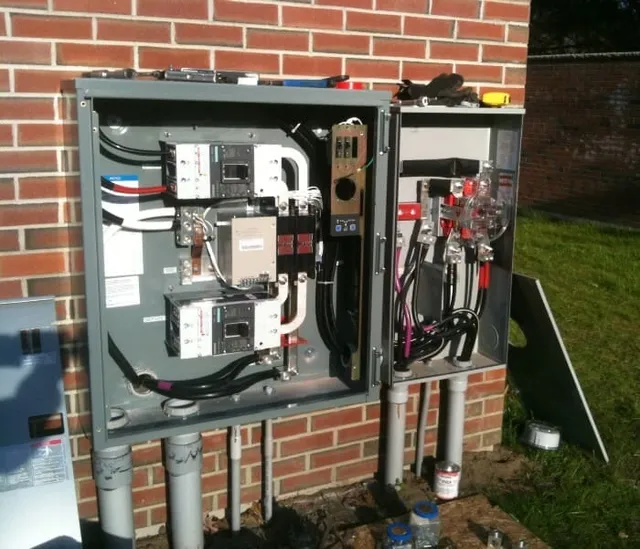 electrical work outside a home