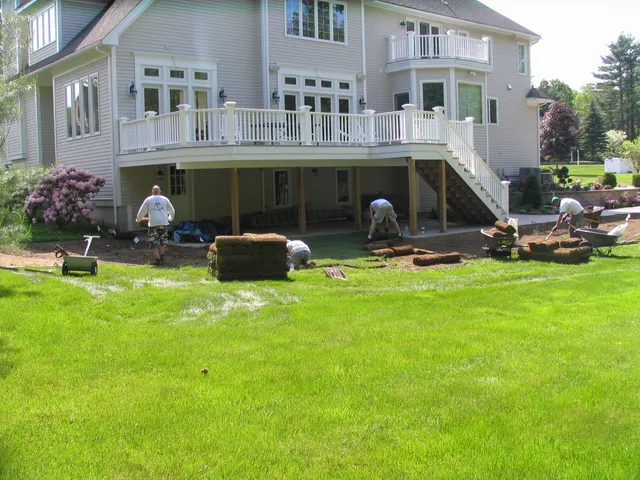 A C Landscaping work photo
