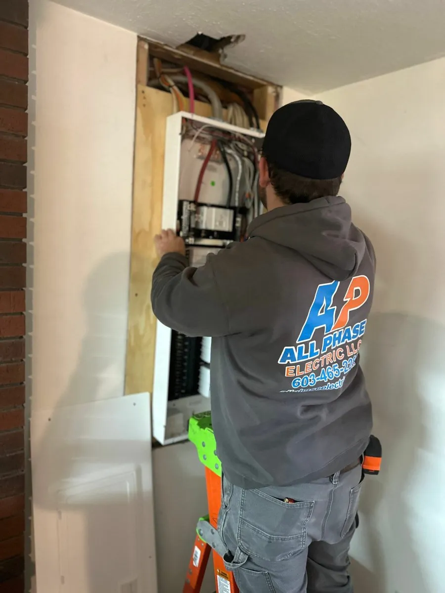work photo from allphaseelectricnh.com