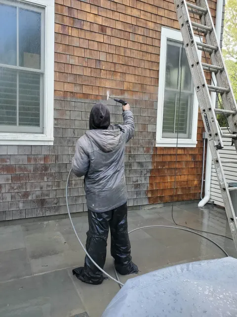 work photo from cedarroofingprotection.com