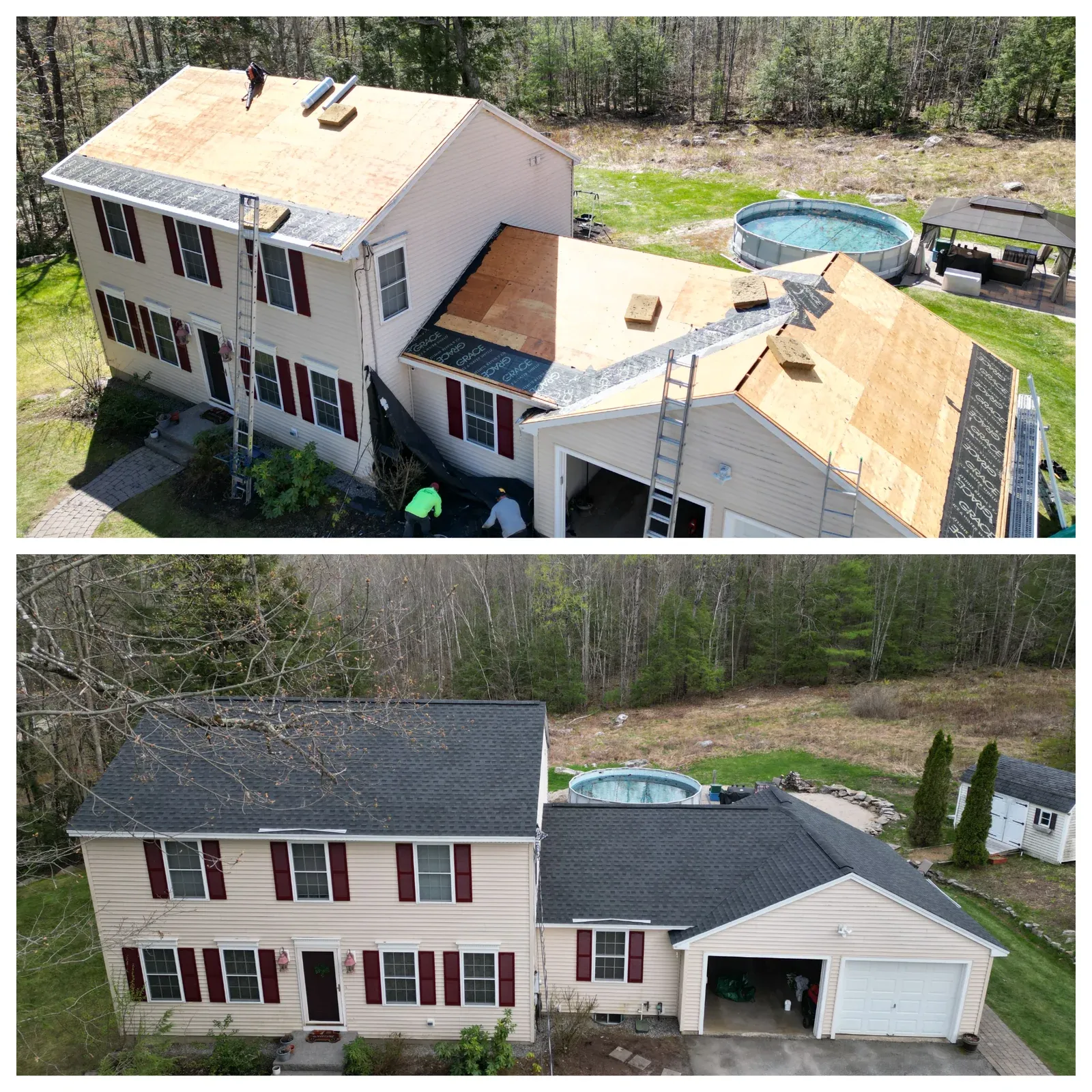 work photo from senroofing.com