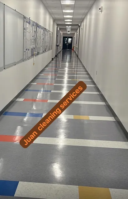Commercial floor cleaning