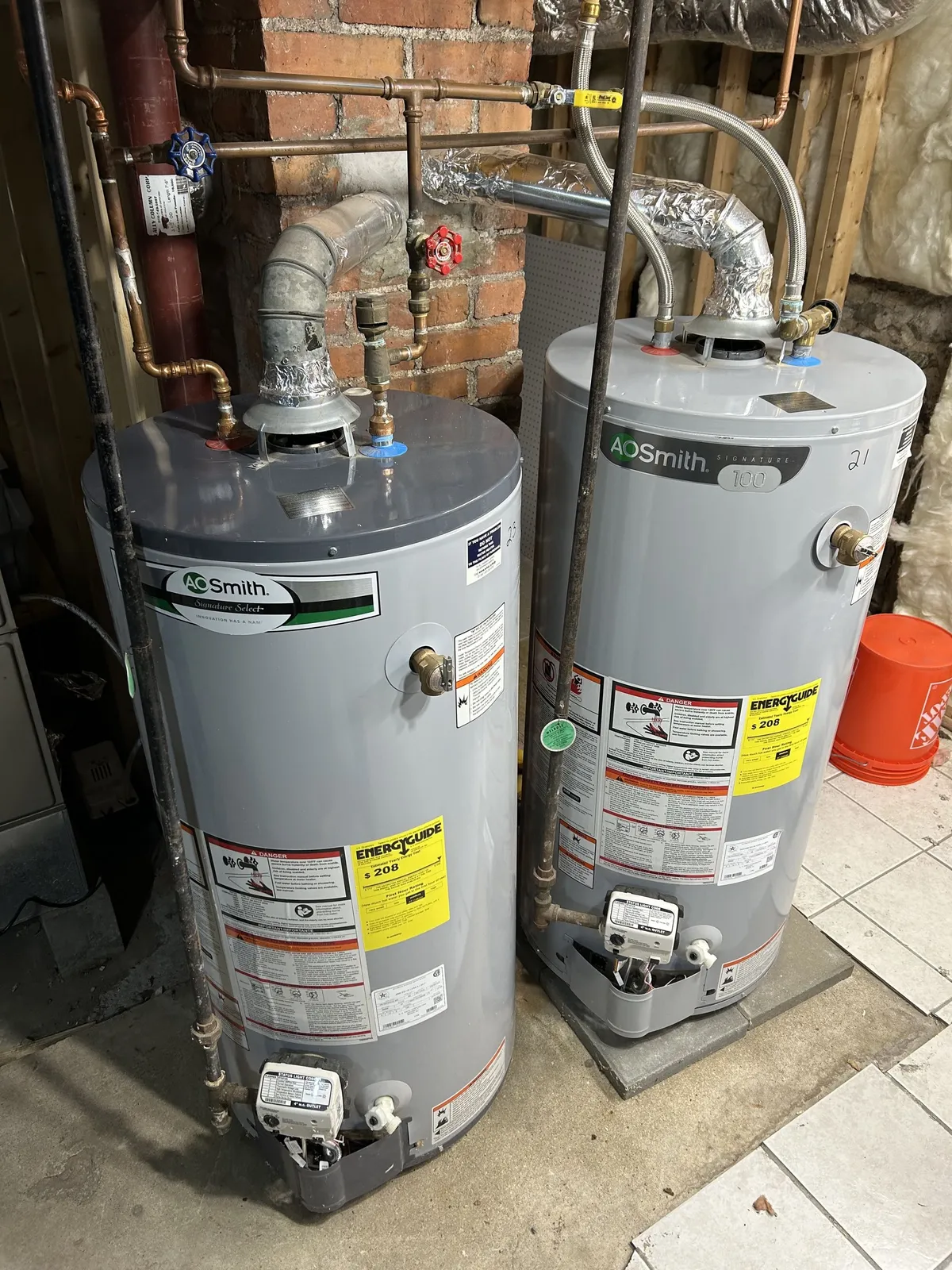 Twin Water Heaters — photo 2