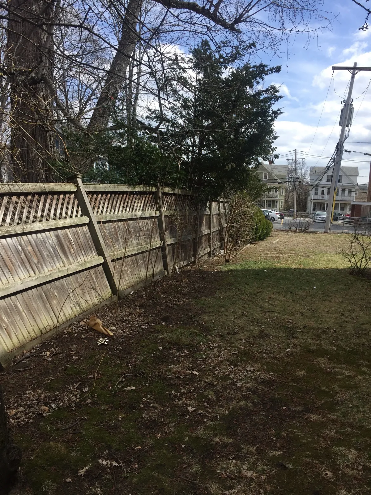 Before, facing back