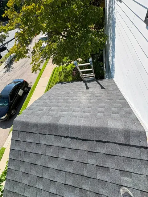 After: new roof installation in Massachusetts