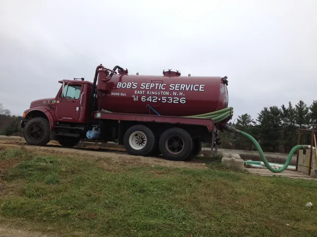 Bob's Septic Service work photo