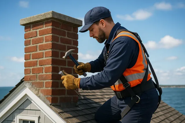 Completed chimney project