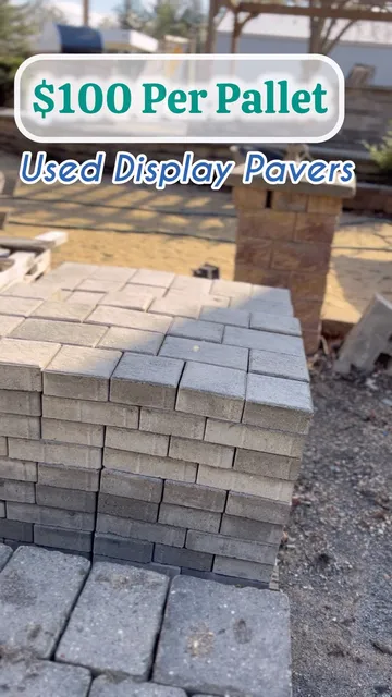 ✨Used Pavers ➡️ $100 per pallet✨

Want to save on pavers? 🤑

We’re getting ready for our new displays so come on down and grab our previously used pavers for $100 per pallet!

We’ve got a variety of sizes and colors, but have limited quantities and have already sold a few so come grab them while they’re here!

#deals
#pavers
#patio
#walkway
#driveway
#hardscape 
#hardscapes 
#hardscapedesign 
#landscape
 #landscaping 
#landscapedesign
#masonry
#middleboro
#capecod
#boston
#newengland
#plymouthma
#outdoorliving
#homeandgarden