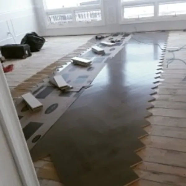 Hardwood installation