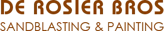 De Rosier Bros Sandblasting & Painting logo