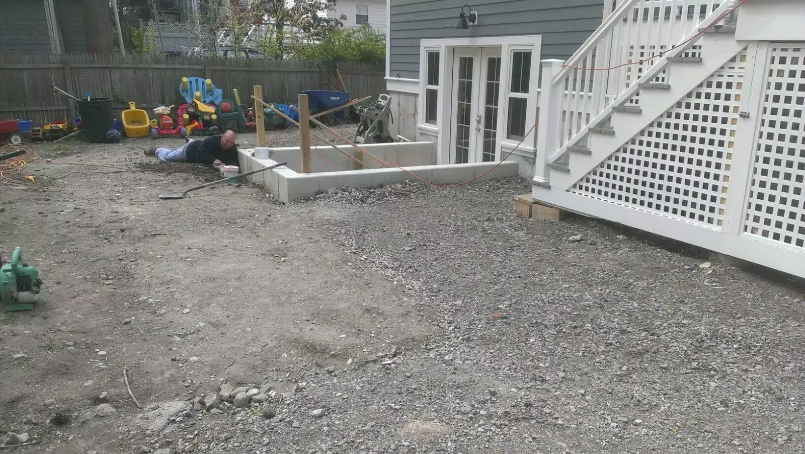 Galante Construction & Landscape Design - Regrading & Drainage