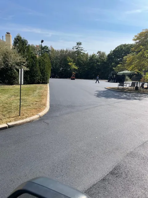 Asphalt driveway in Old Orchard Beach Maine