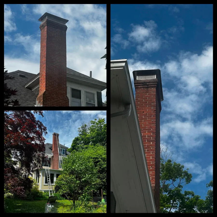 Custom Stainless Steel Rain Cap for Tall Chimney