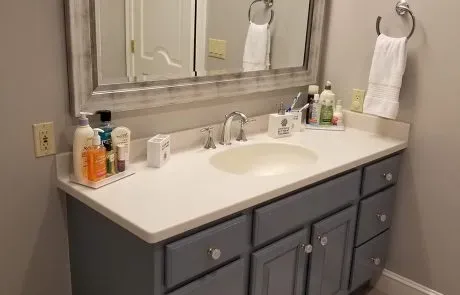 Bathroom Vanity After Remodeling In Hampton