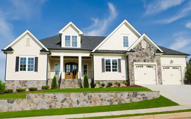 House with white siding