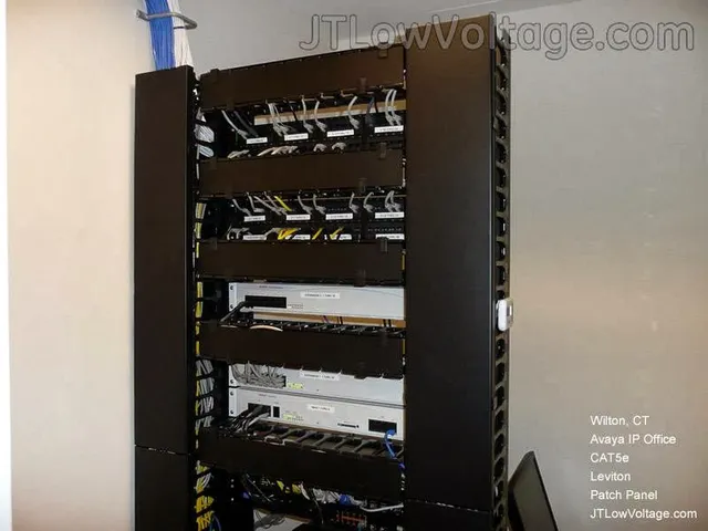 JT Low Voltage & Data Networking work photo