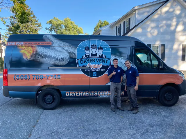Dryer Vent Squad of Shrewsbury, MA work photo