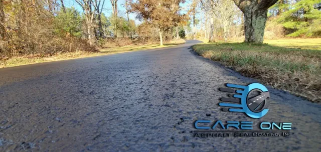 work photo from careoneasphaltsealcoating.com