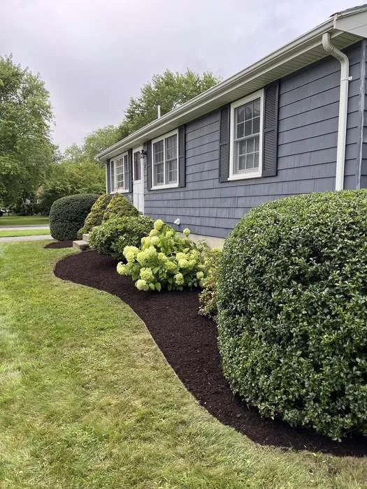 Welch Landscaping project — South Shore lawn care and landscape construction