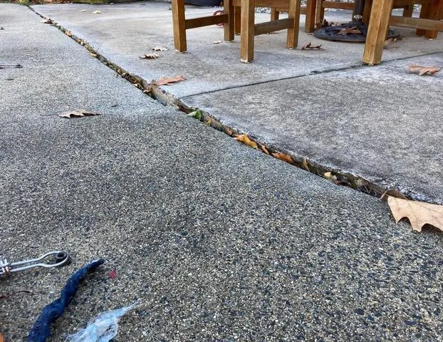 Uneven Concrete Patio, Peabody, MA
