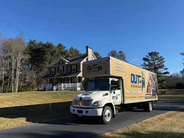 OUT AND IN MOVING SERVICES work photo