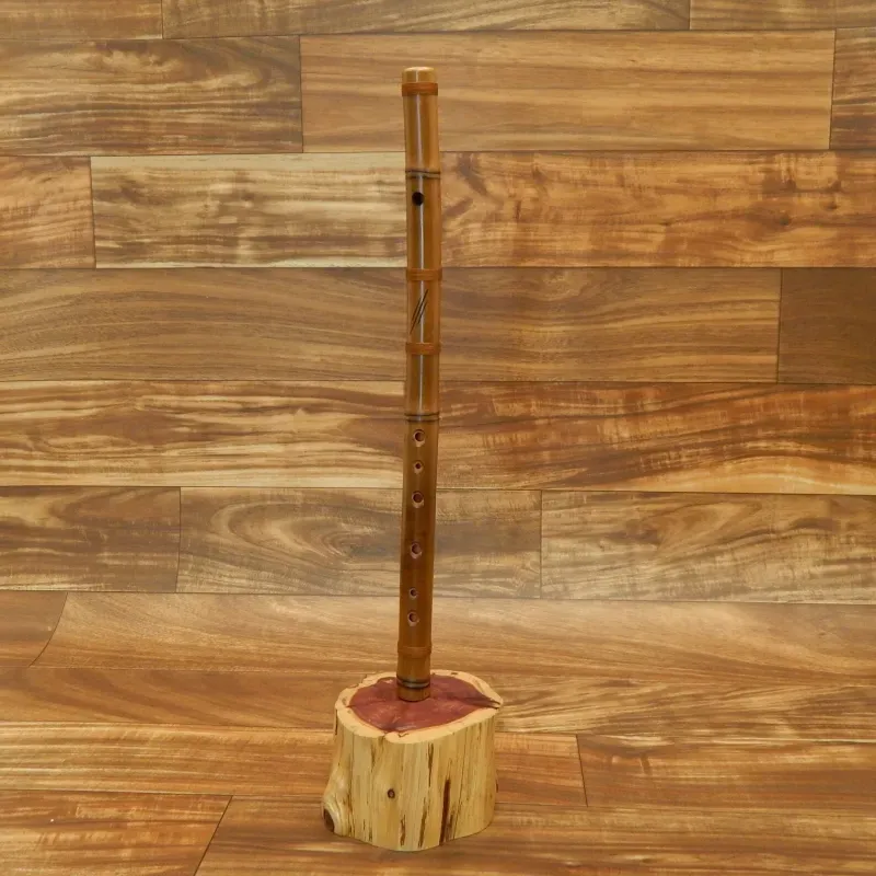 Aromatic Cedar Wooden Flute Stand - Finely Sanded & Finished