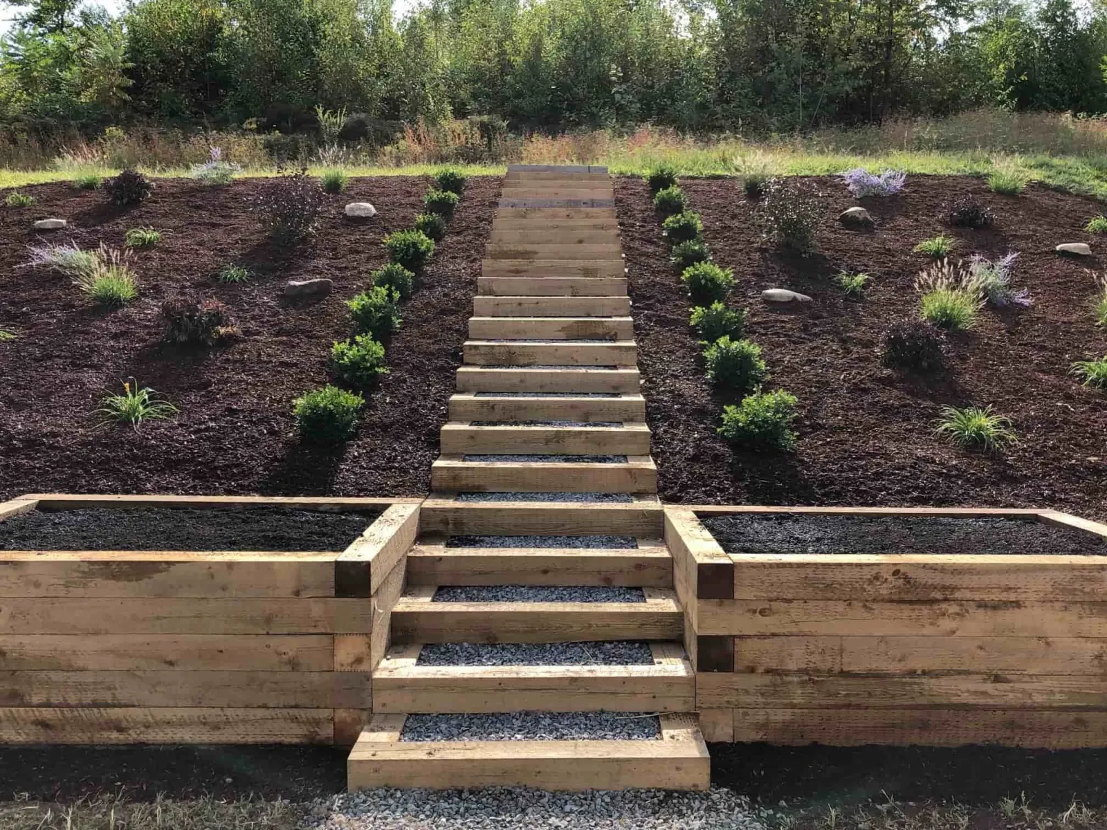 Landscape Planting and Steps Milford NH.jpg
