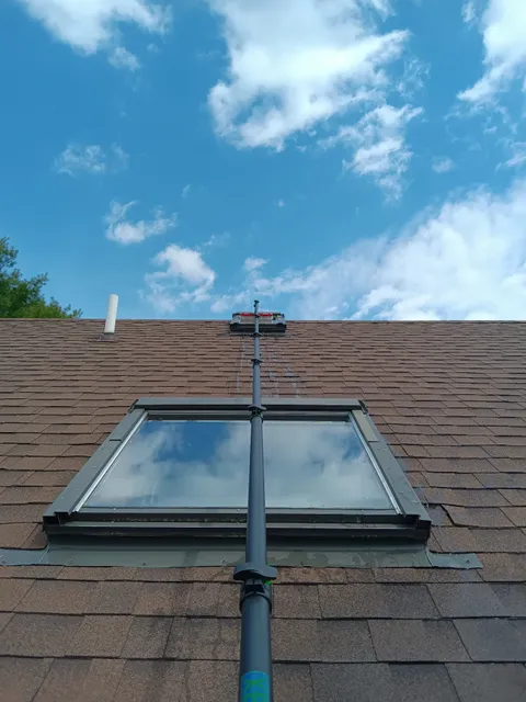 Skylight cleaning in Hanover NH home by NorthStar Specialty Cleaning