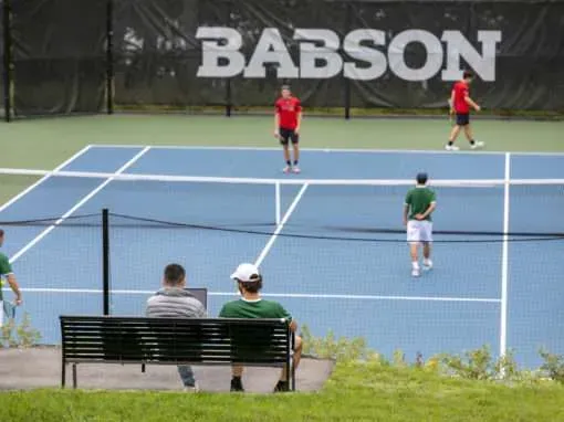 Babson College Outdoor Tennis Courts