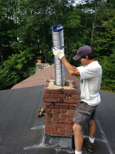 New Hampshire Pioneer Chimney work photo