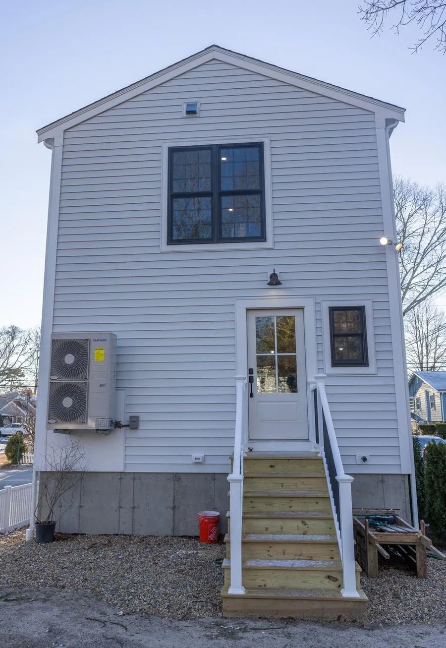 Energy-efficient new construction home with mini-split heat pump system — Perocchi Building & Remodeling, South Shore MA