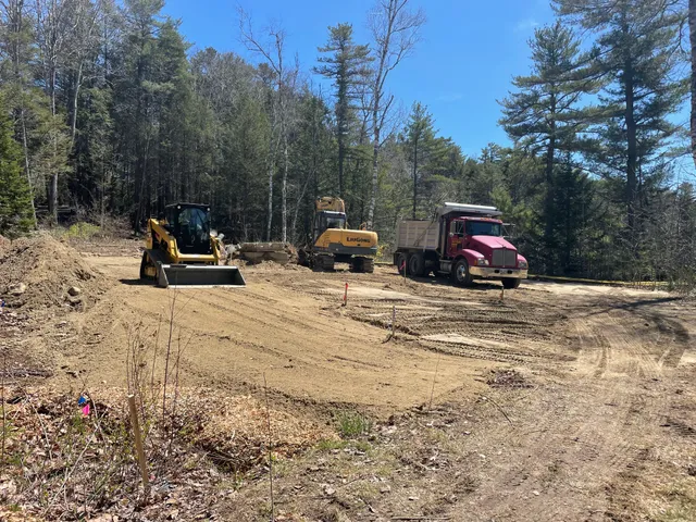 Carl Huston Excavation work photo