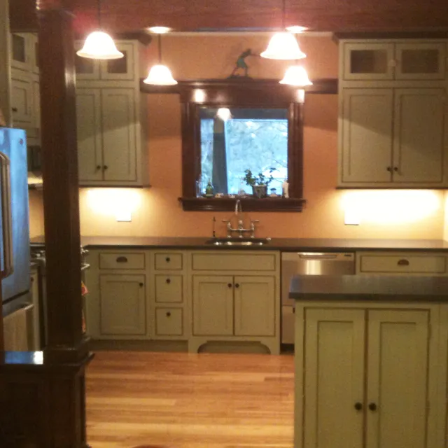 Craftsman Kitchen Renovation in Amherst, Massachusetts by Hartman Construction Corp