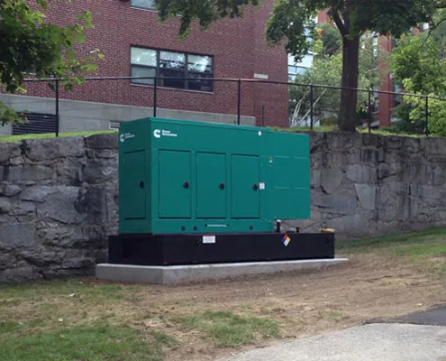 generator system backup electrical supply