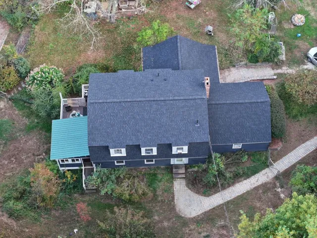 Charcoal Black CertainTeed Landmark Pro shingles installed by WG Construction in Fremont, NH