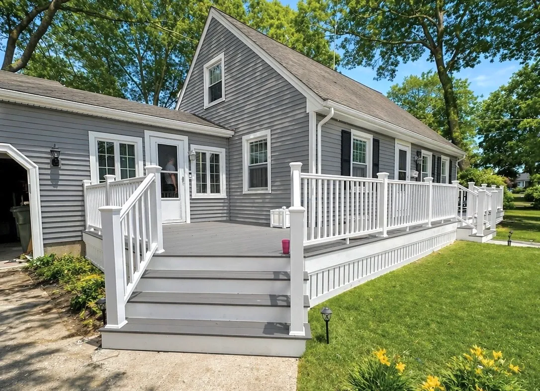 Completed deck project