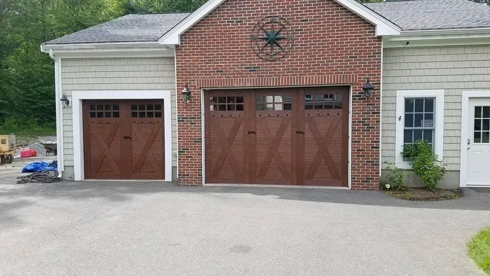 Residential garage doors