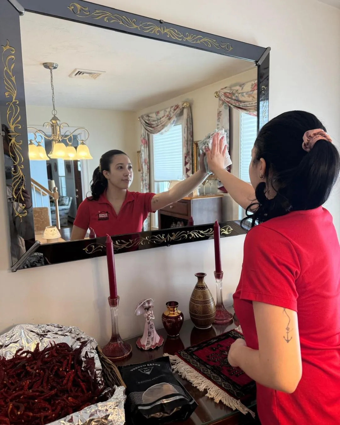 Deep cleaning service, mirrors and surfaces cleaned in Sandwich, MA by Super Cleaning CC