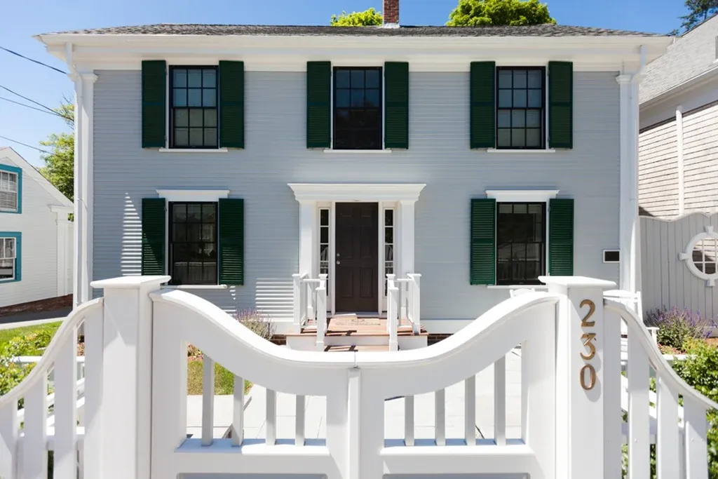 historically restored home in downtown wellfleet