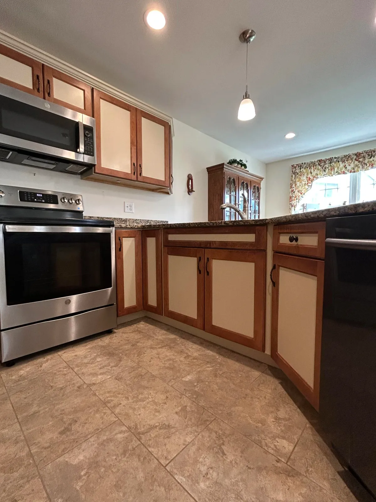Amherst, NH Kitchen Cabinet Refresh: A Unique Before &amp; After Transformation