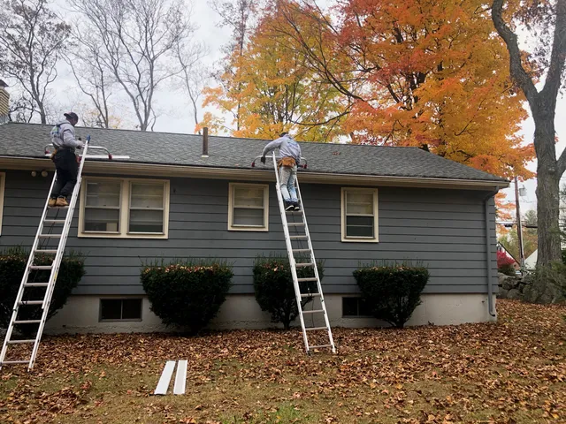 Green Monster Gutters work photo