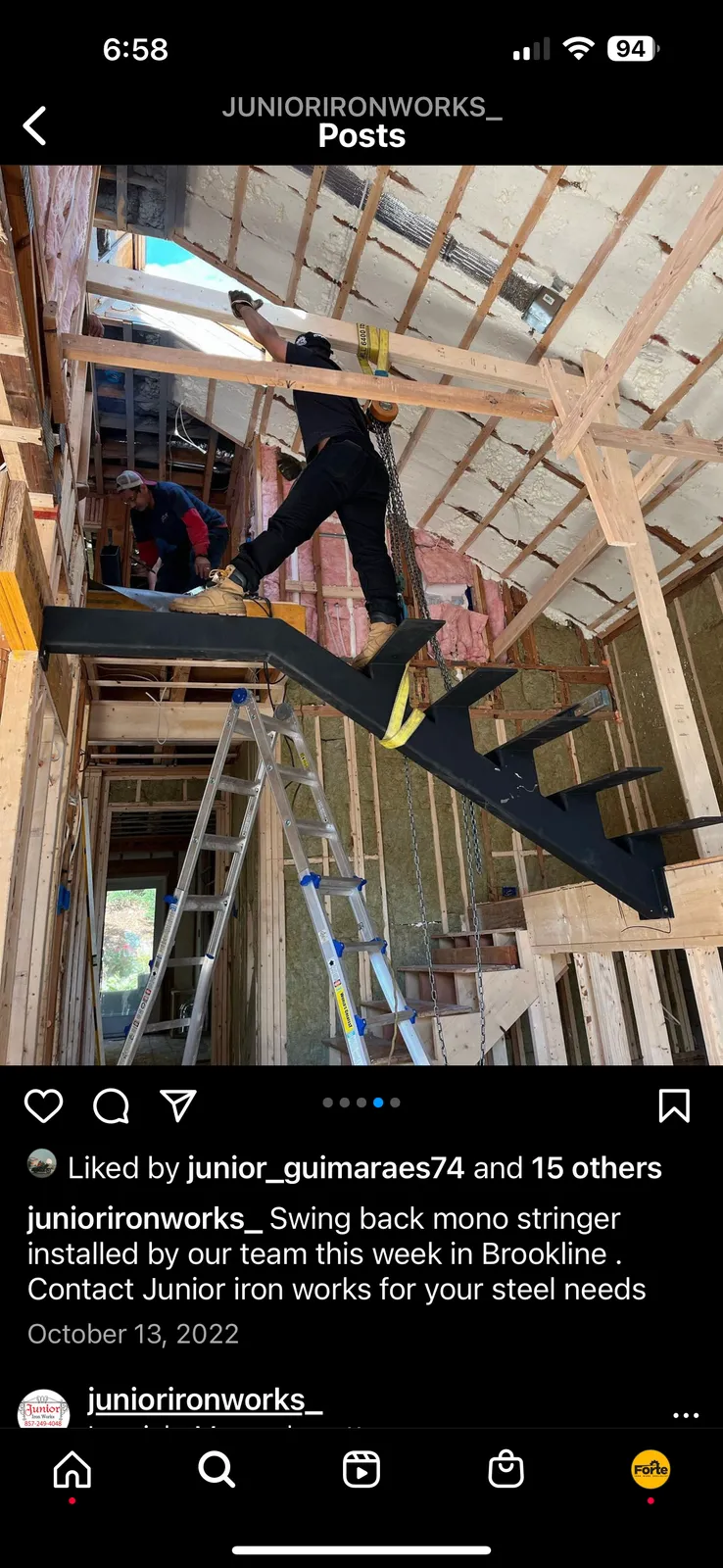 work photo from Google listing