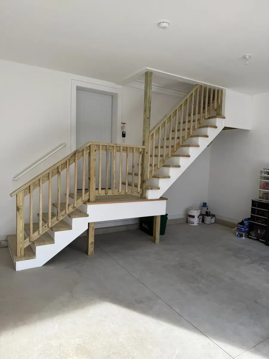 Interior Staircase and Railing - Westfield Builders LLC Springfield