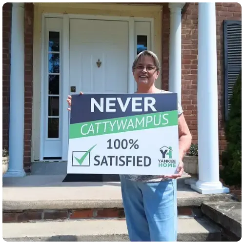 Entry Door Satisfied Customer
