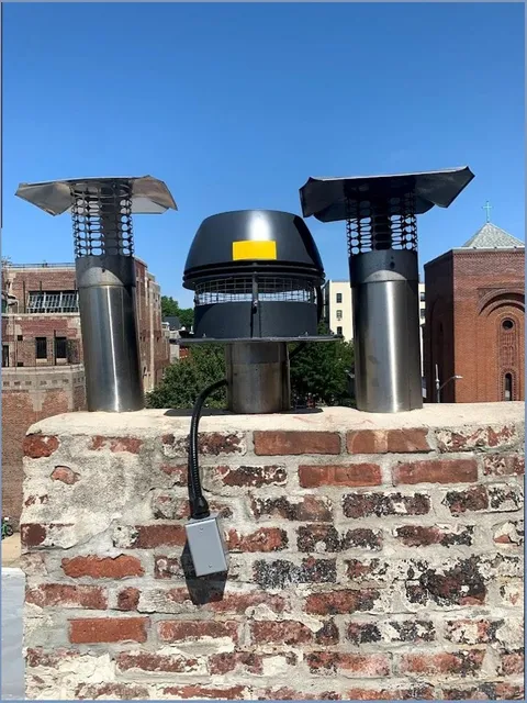 Level Up Chimney Sweeps work photo