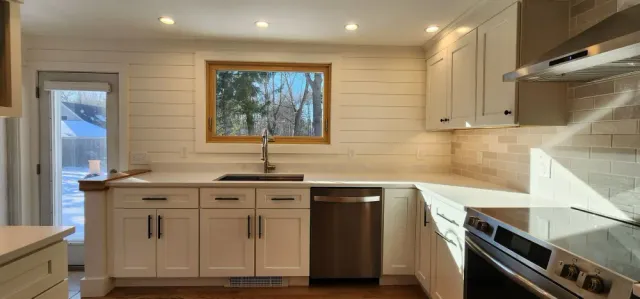 Kitchen sink wall